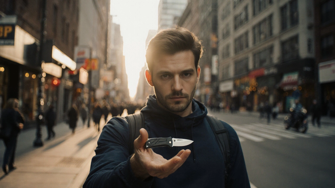 Можно ли носить нож для самообороны в США? Закон и реальность