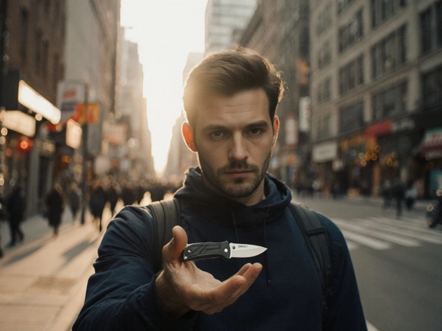 Можно ли носить нож для самообороны в США? Закон и реальность