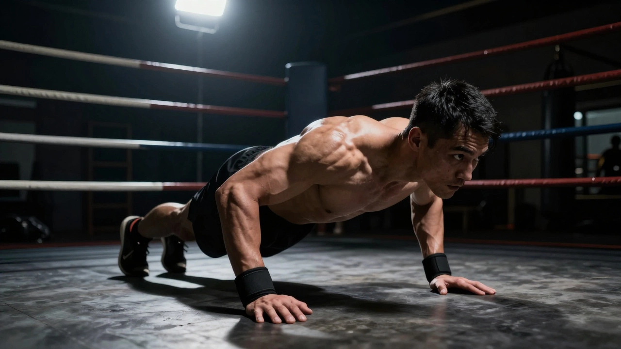 Помогают ли отжимания увеличить скорость удара в боксе